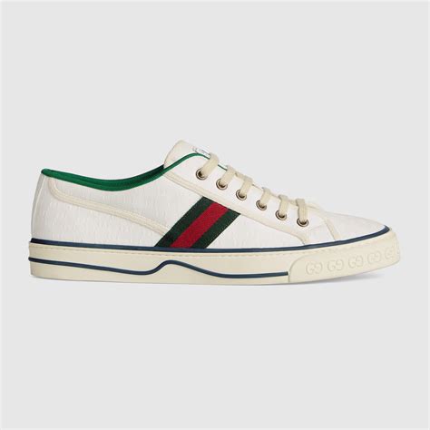 tenis gucci hombre blancos|gucci 1977 slip on.